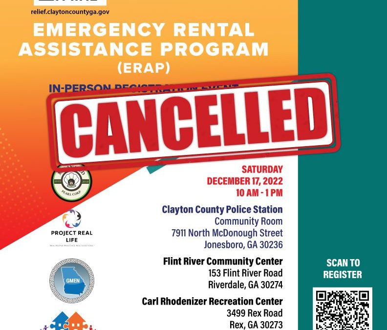 Clayton County to Temporarily Close Emergency Rental Assistance Program
